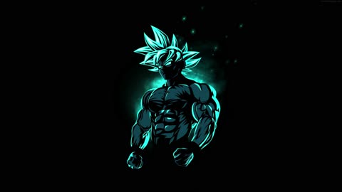 Beast Mode Goku anime live wallpaper 4K