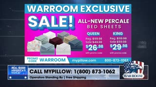 Get Your WarRoom Posse Exclusives Today At mypillow.com/warroom