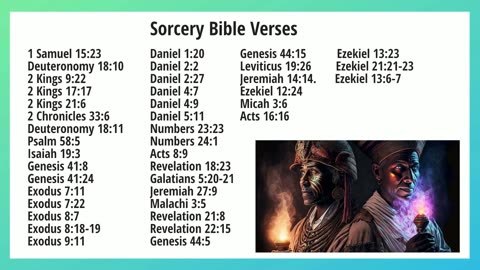 Sorcery Bible Verses