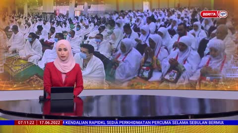 17 JUN 2022 – BERITA PAGI – JEMAAH HAJI MALAYSIA ; MUDAH SESUAIKAN DIRI DENGAN RAKAN SEBILIK