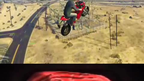 GTA 5 :- Ducati Bike High Jump Fails🤯 #shorts #gta5 #youtube #gta5online #ducati #technogamerz