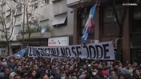 Violencia en Argentina tras la condena por corrupción solicitada para Cristina Fernández de Kirchner