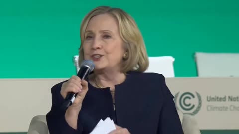 Hillary Clinton: “We’re beginning to count the deaths that are related to Climate”