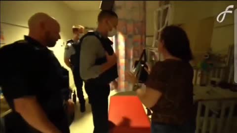 Police take child
