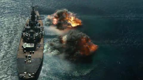4K HDR ● Alien Attack Scene (Battleship) ● DTS X