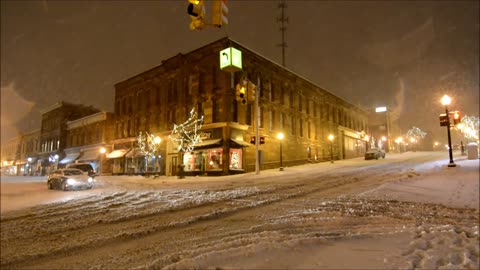 November Marquette, Michigan Snow Storm