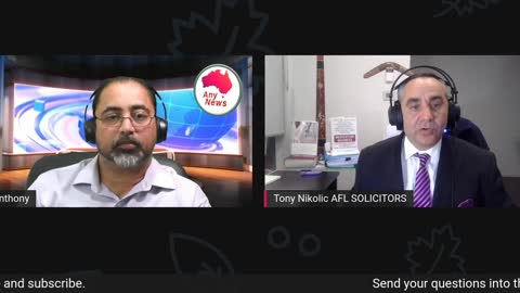 Tony Nikolic AFL Solicitors discusses Vaccine Mandates