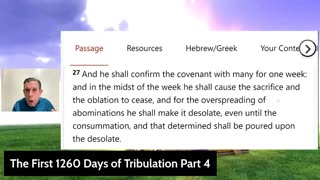 The First 1260 Days of Tribulation Part 4