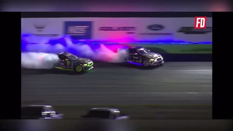 Best Drift Tandem Ever! RTR GOD MODE: ON! at Formula Drift Championship