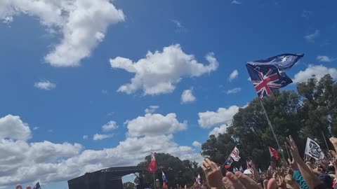 1 Million Australian Patriots at Freedom Rally Australia - Convoy to Canberra March