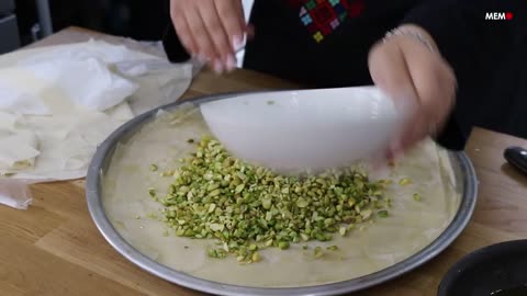 You've been served_ Turkish pistachio baklava