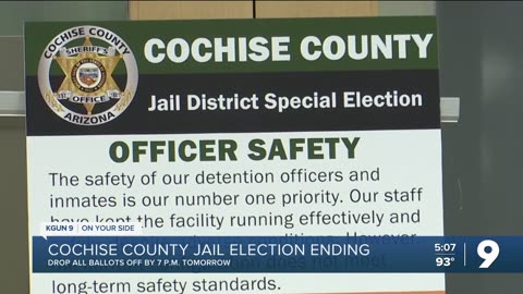 Time running out for Cochise County residents to vote on funding for new jail district