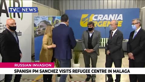 (SEE VIDEO) Spanish PM Sanchez Visits Refugee Centre in Malaga