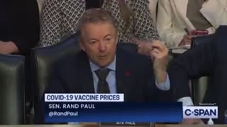 Sen. Rand Paul Grills Moderna CEO About Increased Risk Of Myocarditis For Young Boys From mRNA Jabs