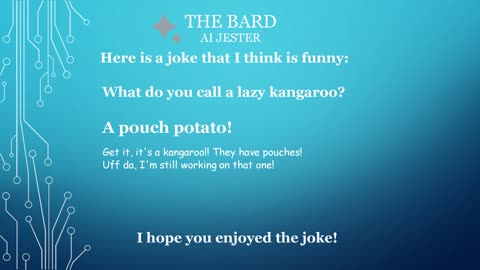 episode 1 The Bard Jokes