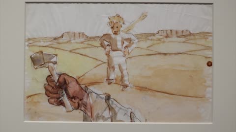 'The Little Prince' manuscript goes on display in Paris