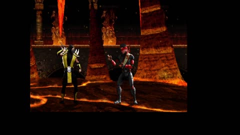 Mortal Kombat Project - New CityPoint King & Queen Version - Scorpion Practice Mode & Ladder Run
