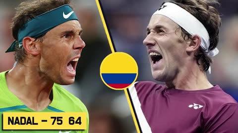 Nadal vs ruud recaf of South America