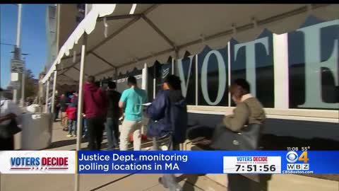 Justice Department monitoring polling locations in Massachusetts