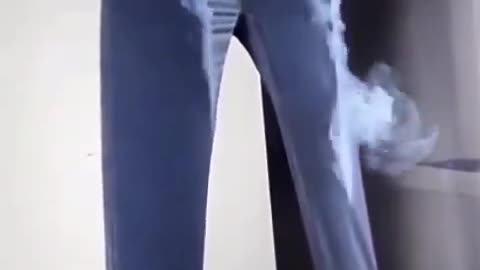 How wash is applied to jeans.