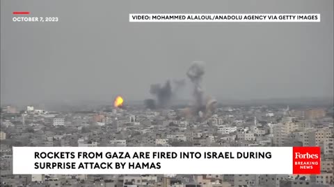 Rockets From Gaza Are Fired Into Israel In Deadly Surprise Attack By Hamas