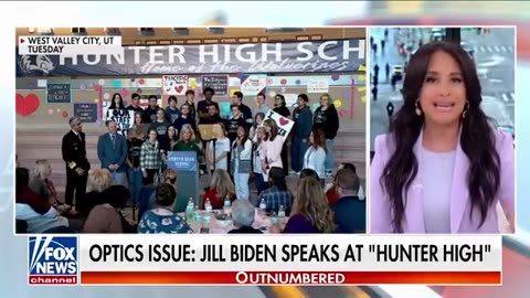 #breaking Jill Biden mocked for Hunter gaffe: 'Straight out of Veep',