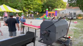 Concord Firefighters Hosts Pig Roast