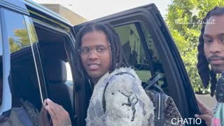 Lil Durk Asked About NBA Youngboy Beef While Shopping