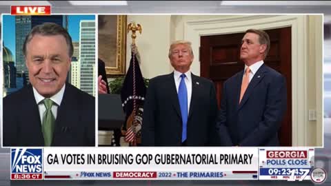 David Perdue full interview on primary election day.