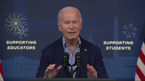 Biden’s getting worse every day. Now he can’t even read out a website address.