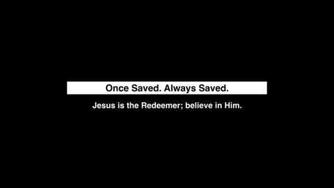 Believe in Jesus' resurrection and be forgiven.