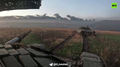 Footage of battles between tank crews of the 114th 1AK brigade in the Avdeevsky direction