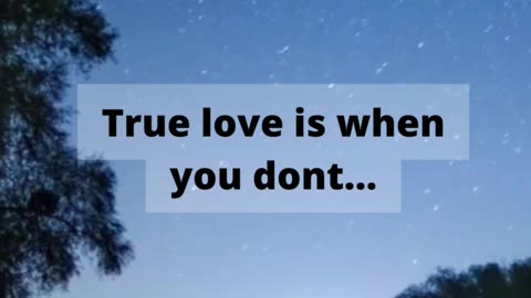 True love is when you dont... #shorts #lovefacts