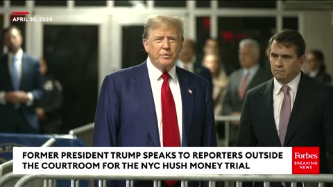 'Biden Is Out Campaigning': Trump Laments Spending Day In NYC Hush Money Trial