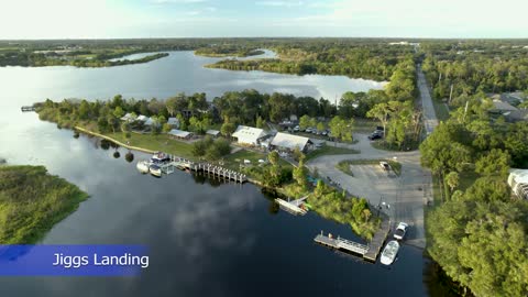 Jiggs Landing Florida Drone 4K Video