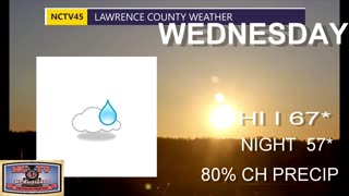 NCTV45 LAWRENCE COUNTY 45 WEATHER WEDNESDAY APRIL 10 2024