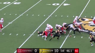 September 8, 2018 - College Football Highlights: DePauw vs Central