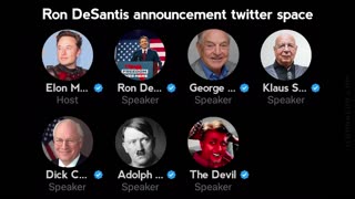 Donald Trump posted this Ron Desantis Twitter Space parody
