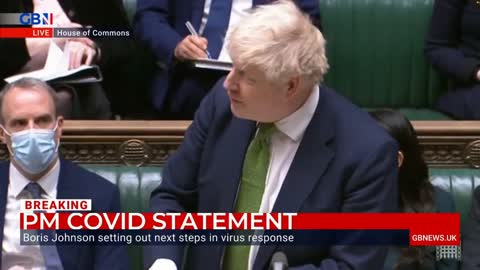 UK Prime Minister Boris Johnson Lifts Covid Restrictions, Ends Vaccine Passport & Mandatory Masking