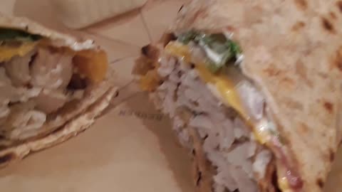 Turkey wrap from Arbys