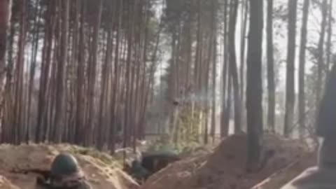 Russians Trench Warfare in Ukraine