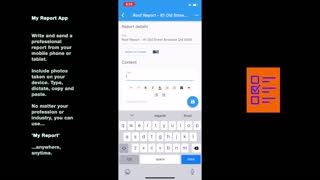 My Report App