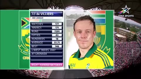 Ab de Villiers record breaking 149 off 44 in ODI against West Indies in 2015_720p.