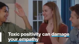 WEF now stating POSITIVITY is toxic! From toxic masculinity to toxic positivity!