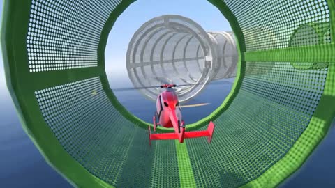 GTA V Epic New Stunt Race For Car Racing Challenge by Quad Bike, Cars and Motorcycle, Spider Shark9