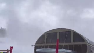 Incredible footage of a rare Snownado Hitting the Slopes at Breckenridge Ski Resort