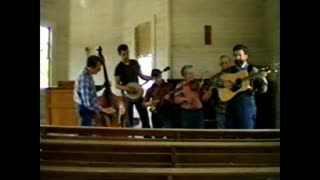 Hoopers Creek singing in old church