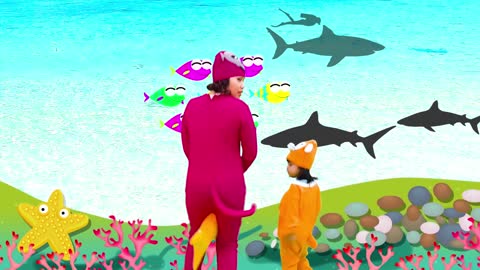 Baby shark Song Baby monkey Sing & Dance More Nursery Rhymes Kids Songs