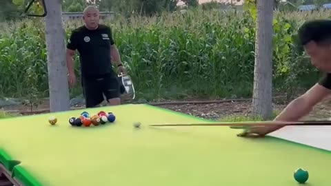 Funny hilarious billiards million views video