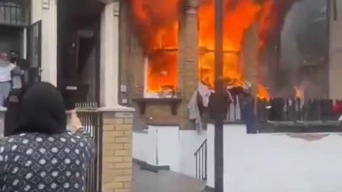 Police are investigating whether a house fire in East London an antisemitic hate crime.